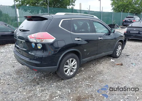 2016 Nissan Rogue Sv from USA, damaged, VIN KNMAT2MVXGP731906